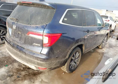 2020 Honda Pilot Awd Ex-L из США, поврежденный, VIN 5FNYF6H52LB037657